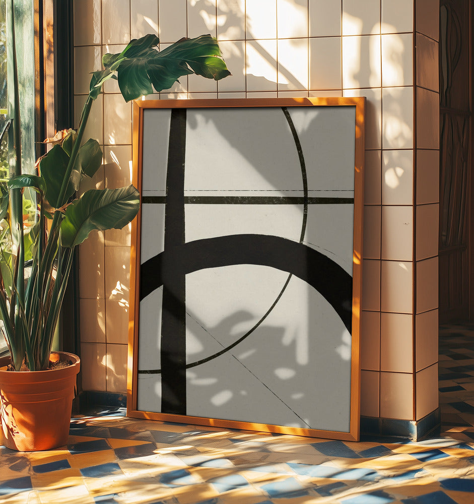 Curved Lines Dance | Poster