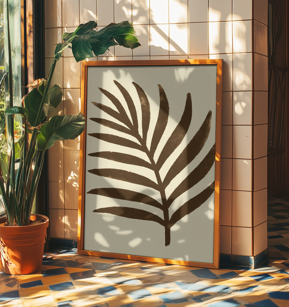 Silhouette Leaf | Poster
