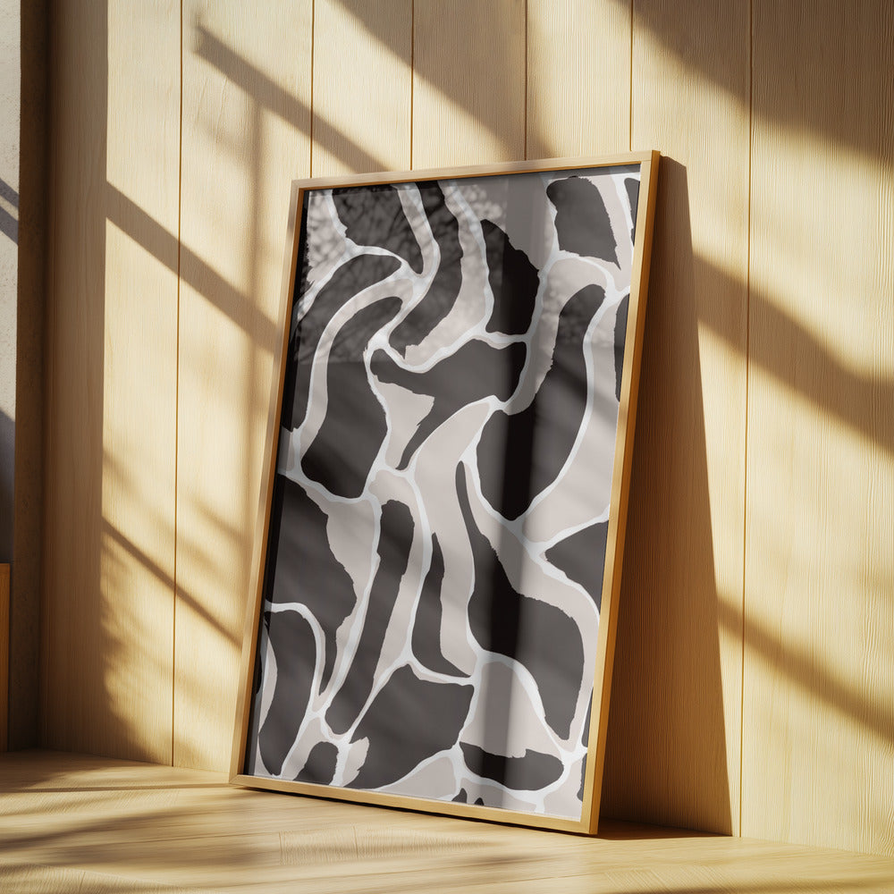 Monokroma vågor | Poster