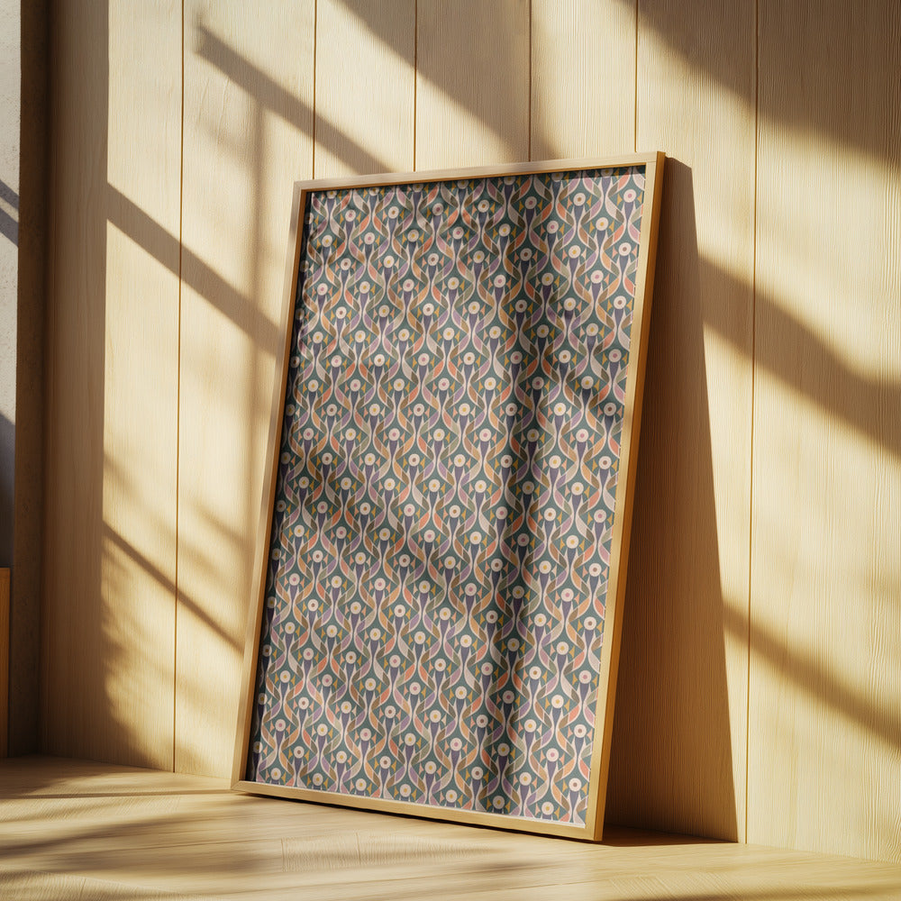 Geometrisk blomning | Poster