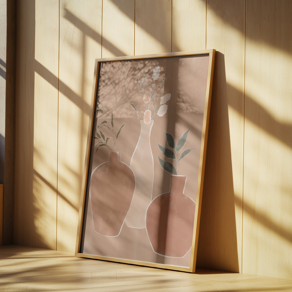 Blumenvasen-Set | Poster