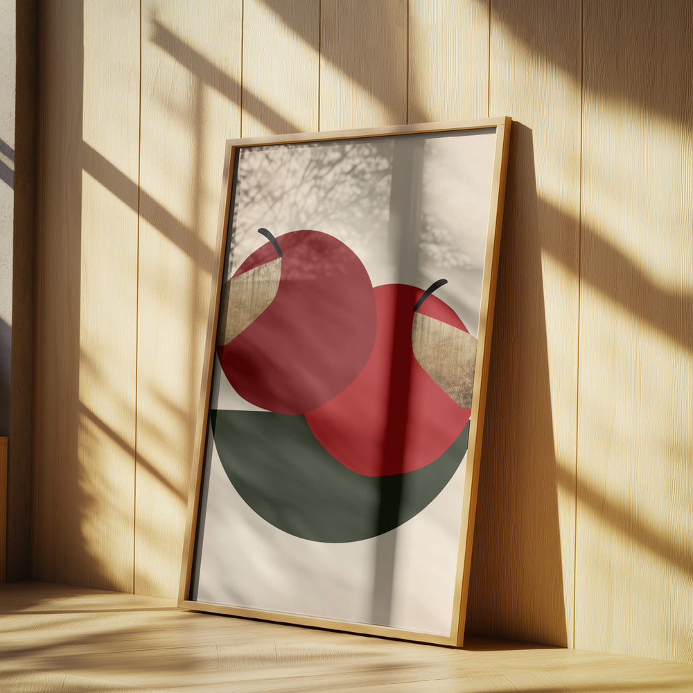 Two Red Apples | Poster