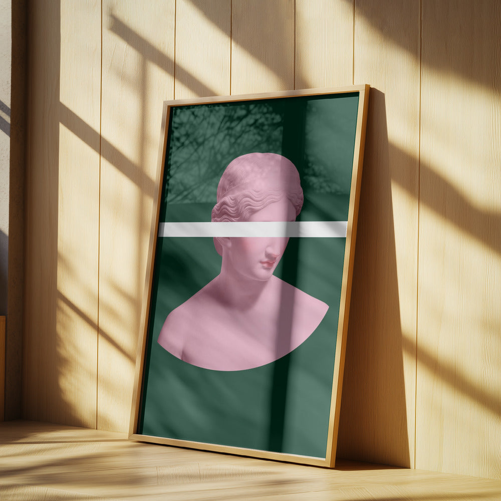 Rosa und grüne Artemis | Poster
