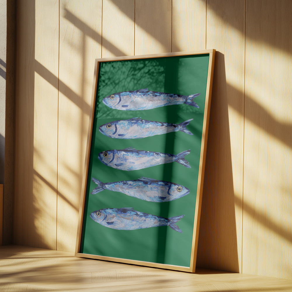 Sardiner Skogsgrön | Poster