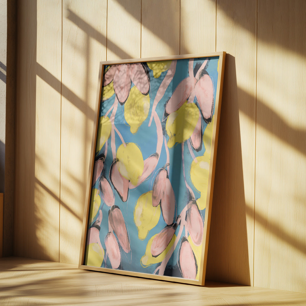 Petals in Blue | Poster