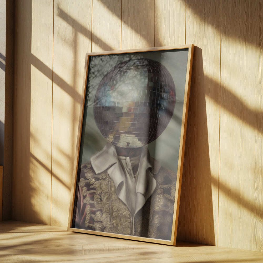 DiscoHead King / Förändrad collagekonst | Poster