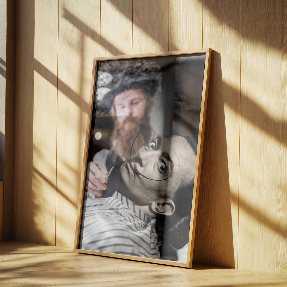 Ikke uden mit overskæg | Plakater - Kunsttryk