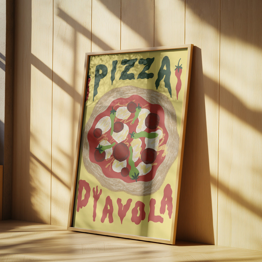 Pizza Diavola | Poster