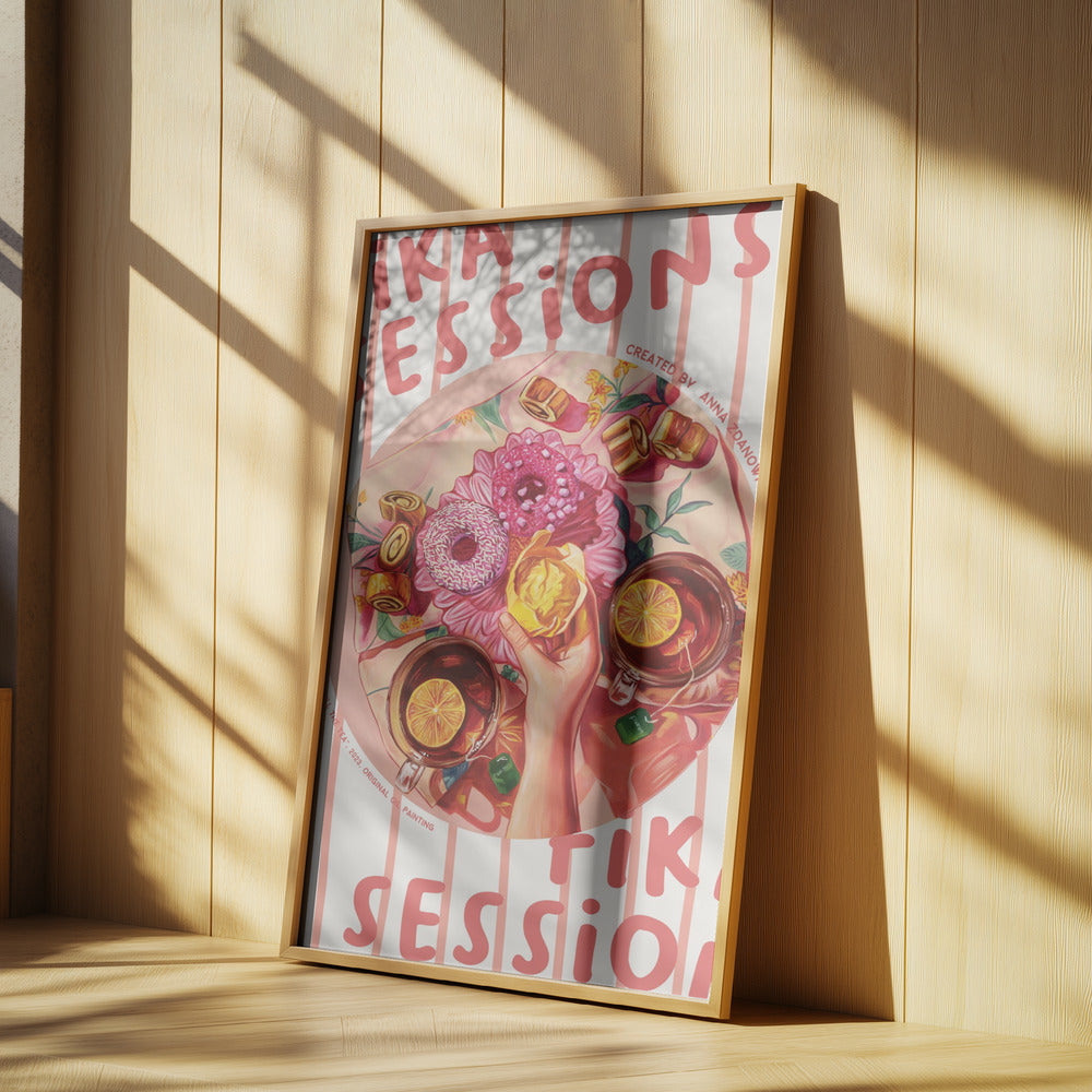 Verschütte den Tee | Poster
