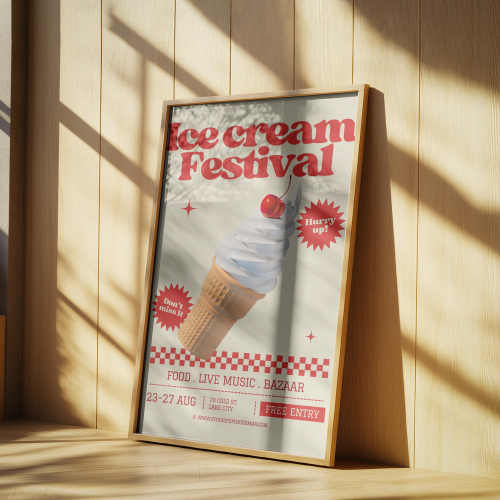 Eiscreme-Festival | Poster