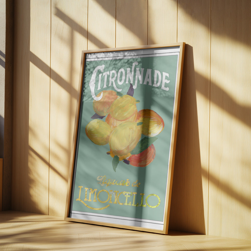Citronnad Limoncello | Affisch