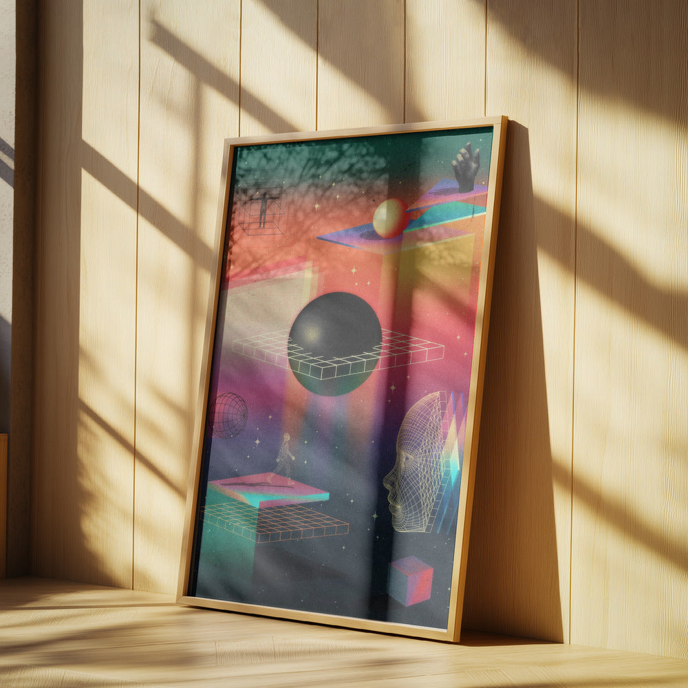 Mellan dimensioner | Poster