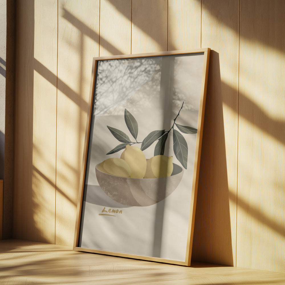 Zitronenharmonie | Poster