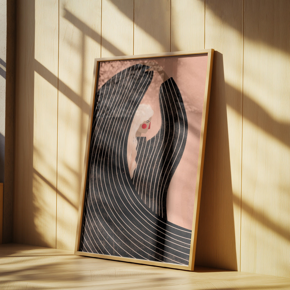 Kvinnan med den svarta klänningen | Poster