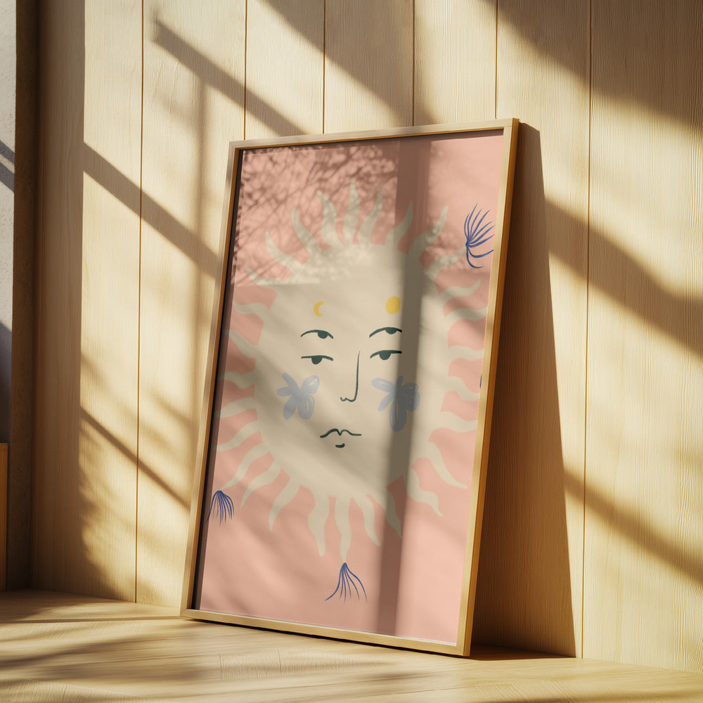 Serene Sunburst | Poster