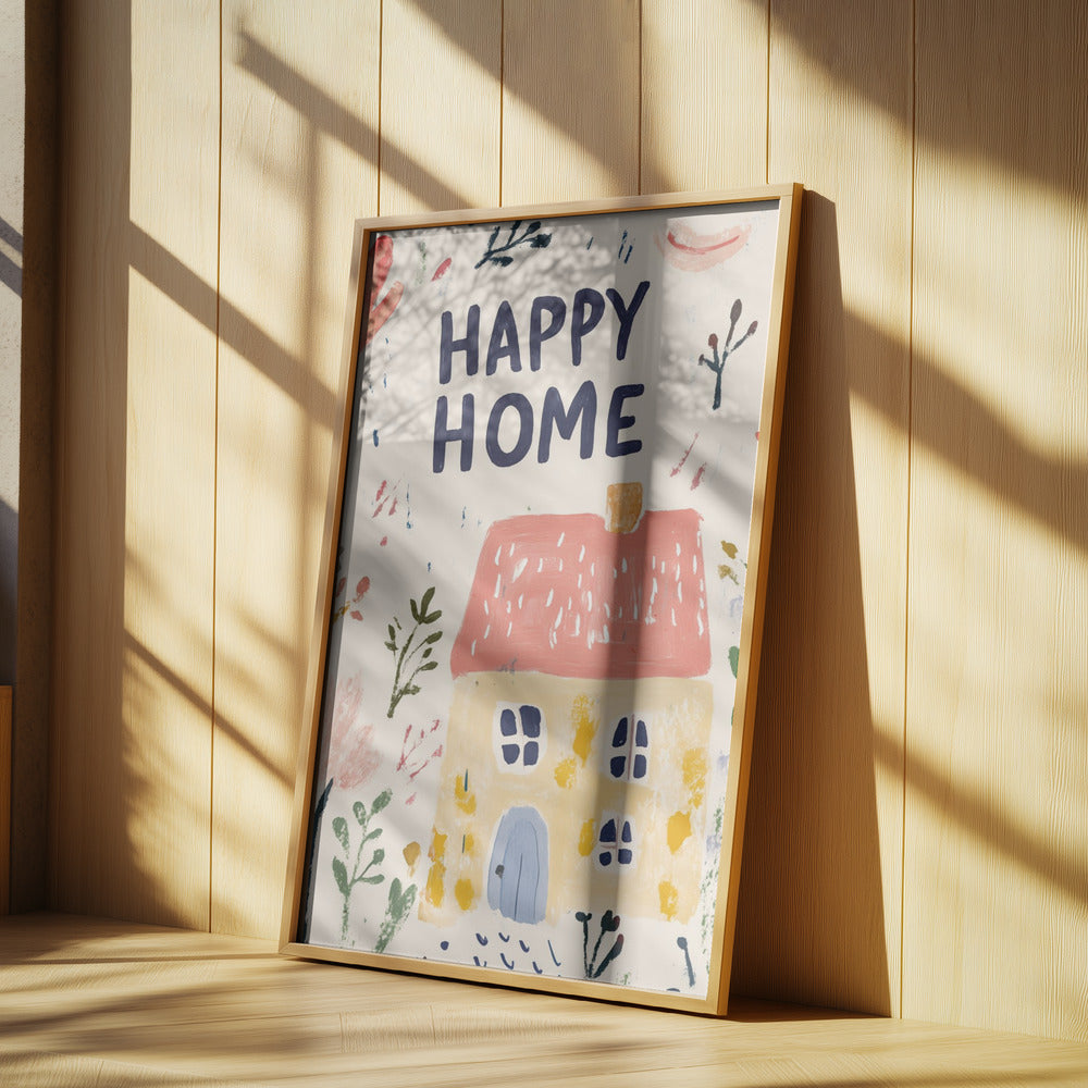 Happy home | Poster