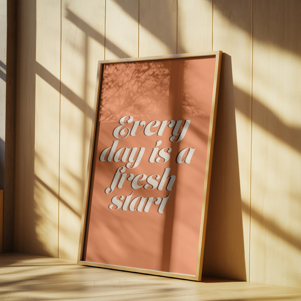 Neuanfang | Poster - Kunstdruck