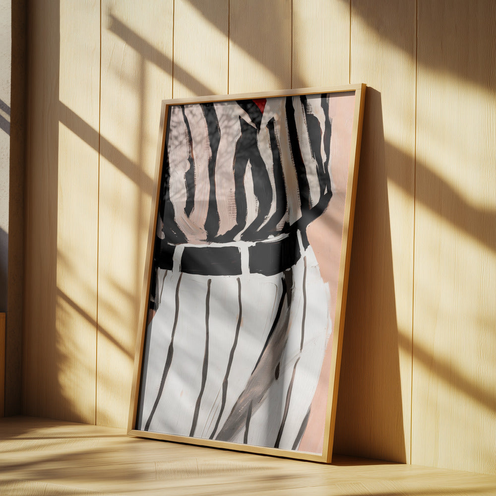 Stripe Elegance | Poster