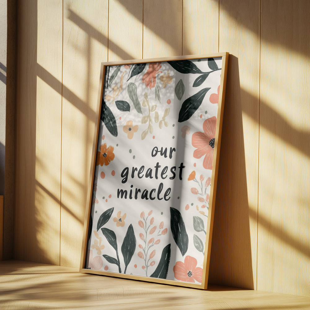 Our greatest miracle no 02 | Poster