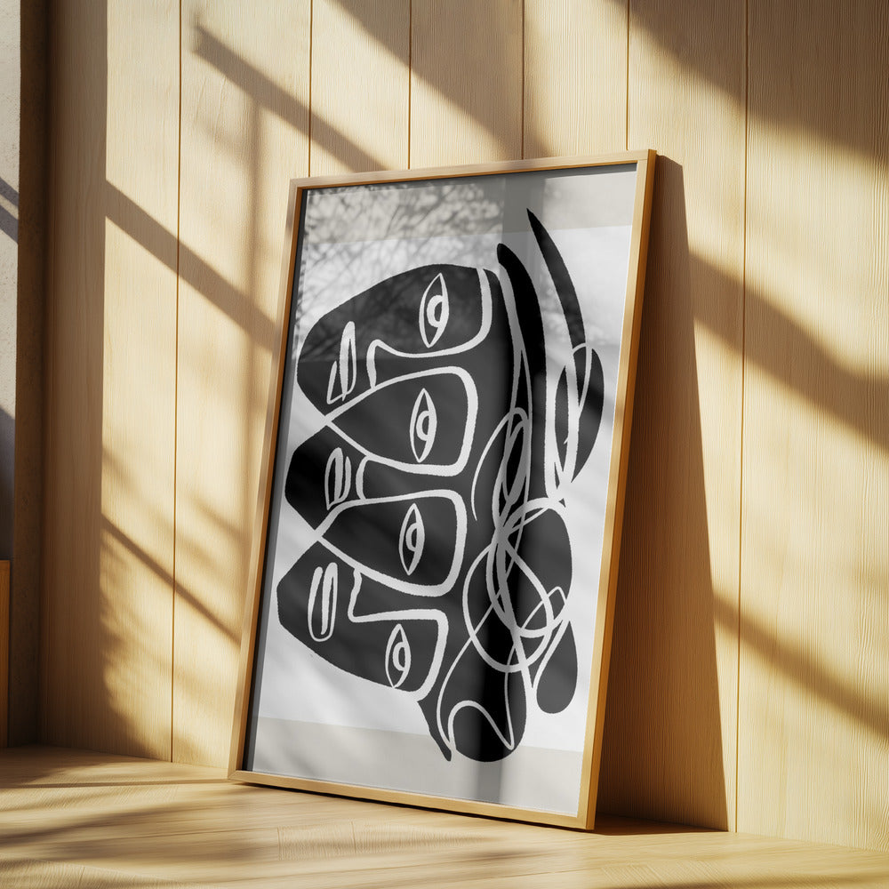 Abstract Faces | Poster