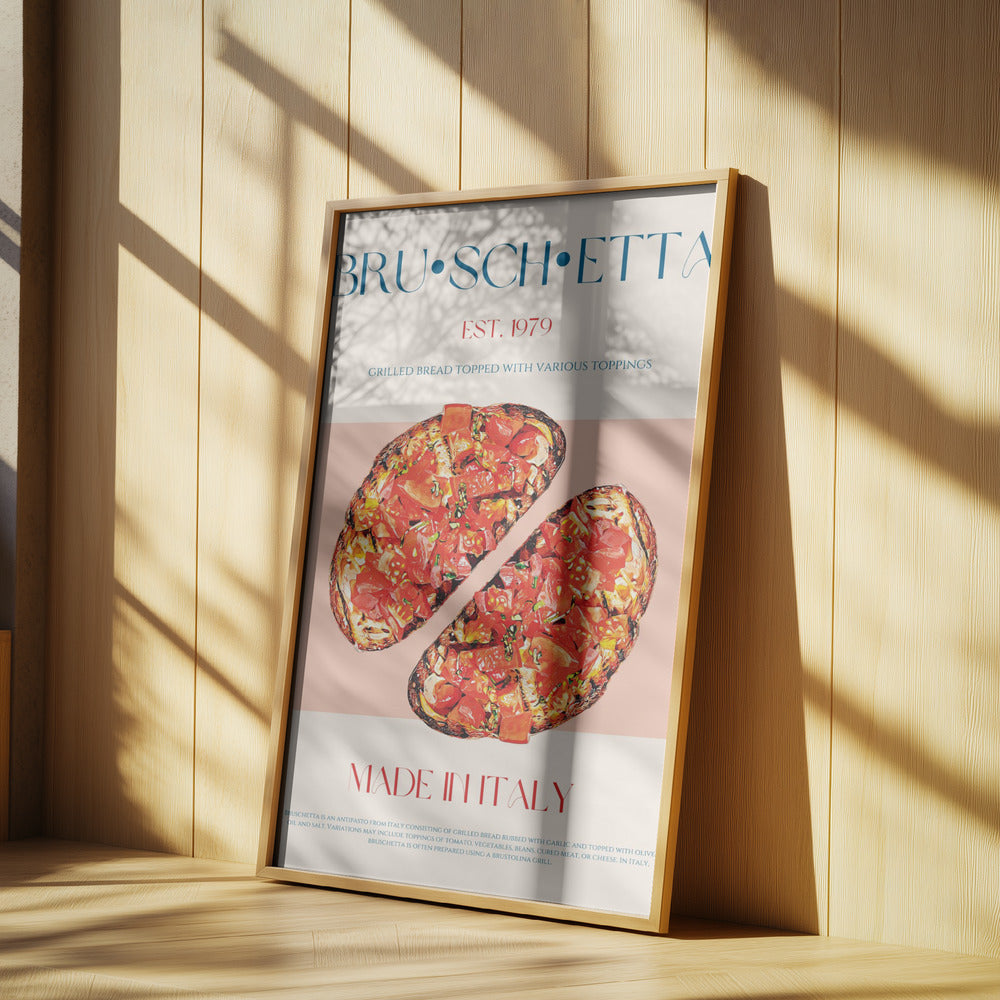 Flavorful Bruschetta | Poster
