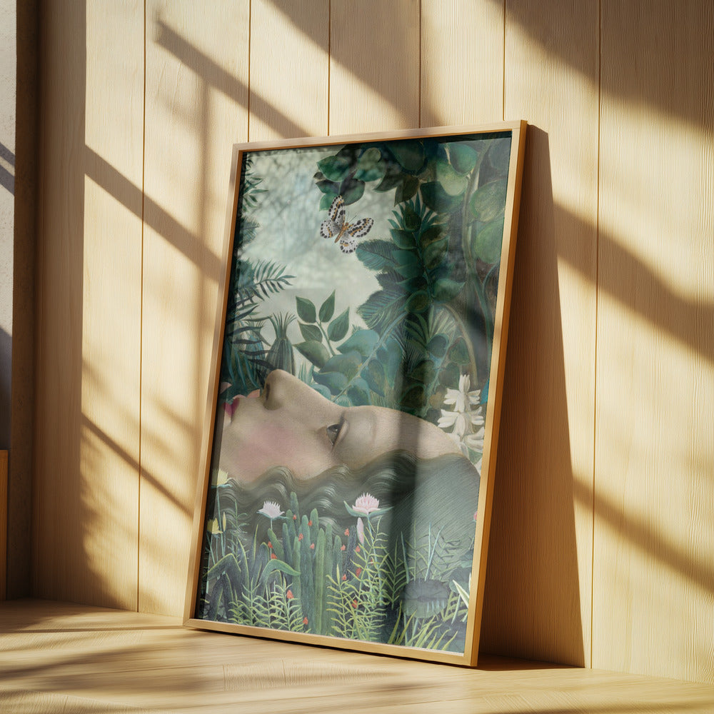 Giovanna i tropisk trädgård | Poster