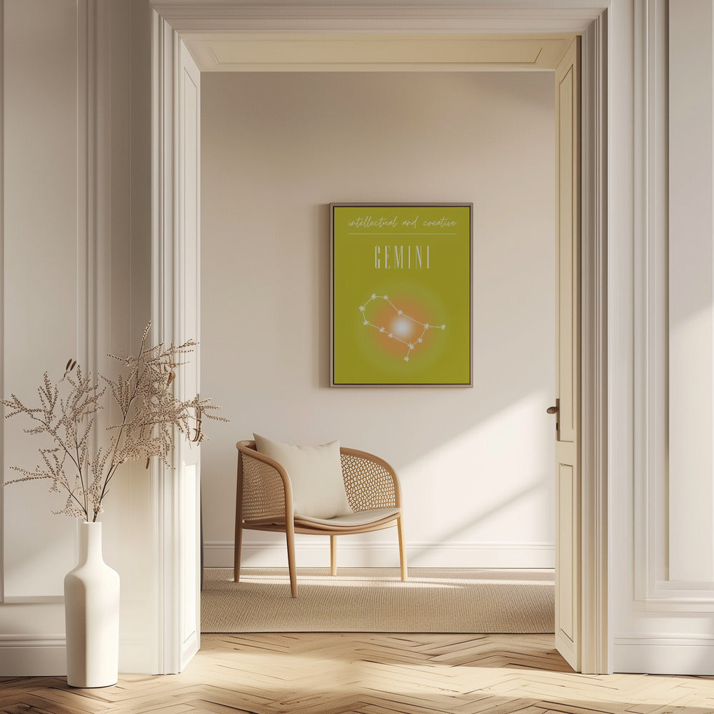 Gemini Zodiac Print Art | Poster