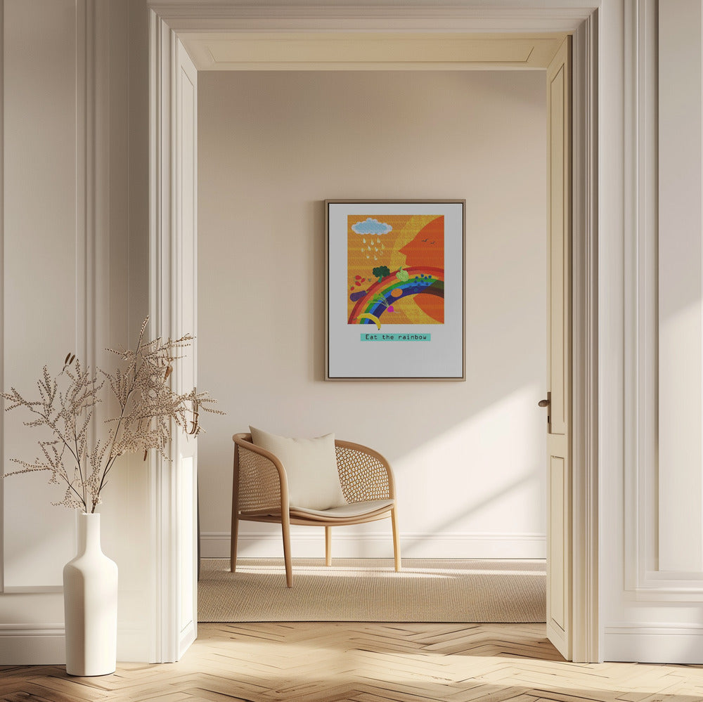 Ät regnbågen | Poster