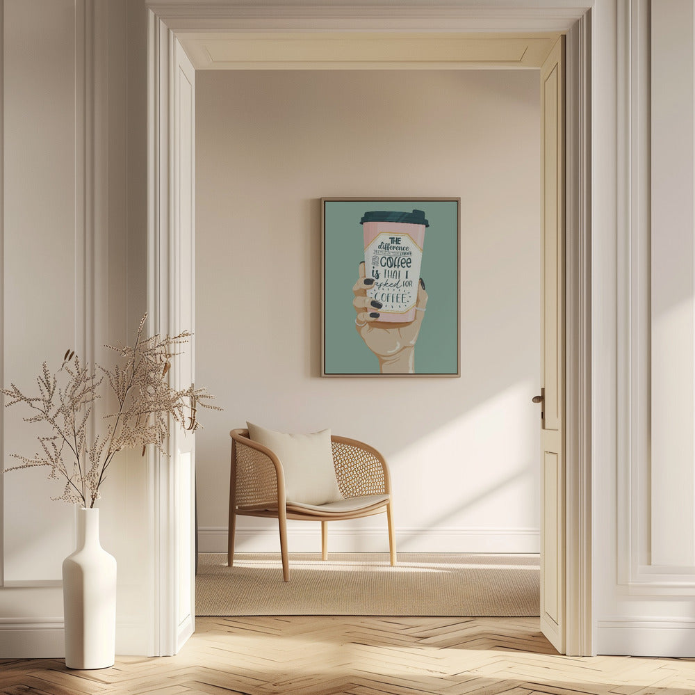 Bad om kaffe | Poster
