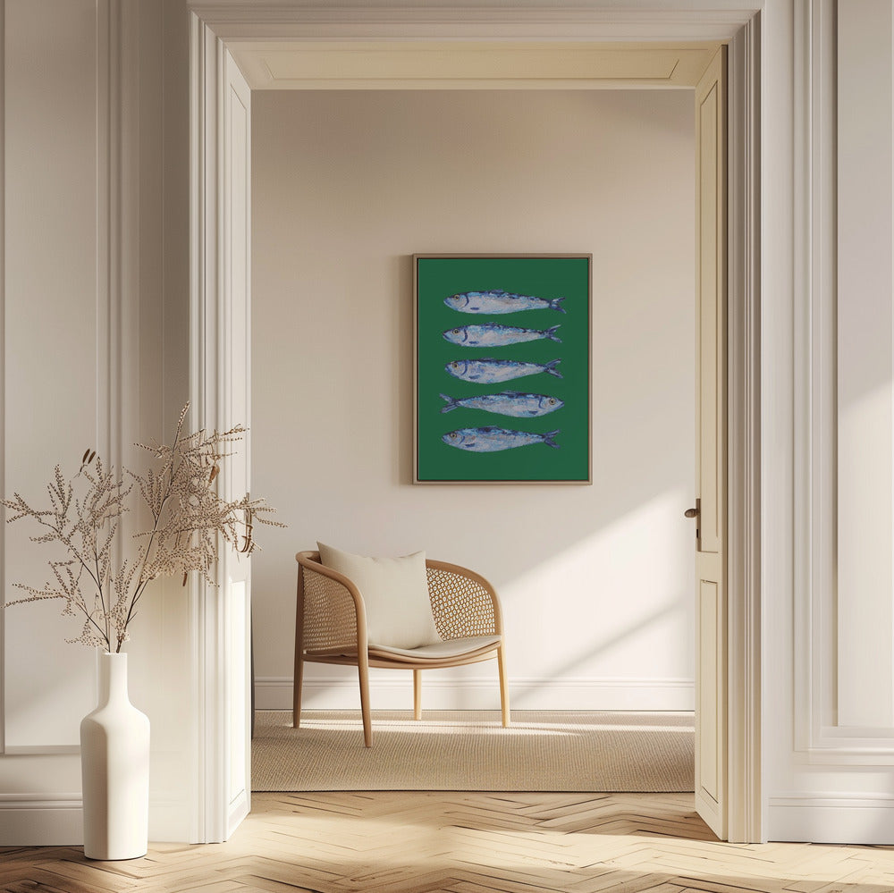 Sardiner Skogsgrön | Poster