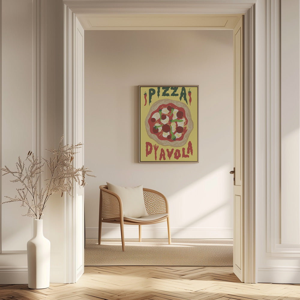 Pizza Diavola | Poster