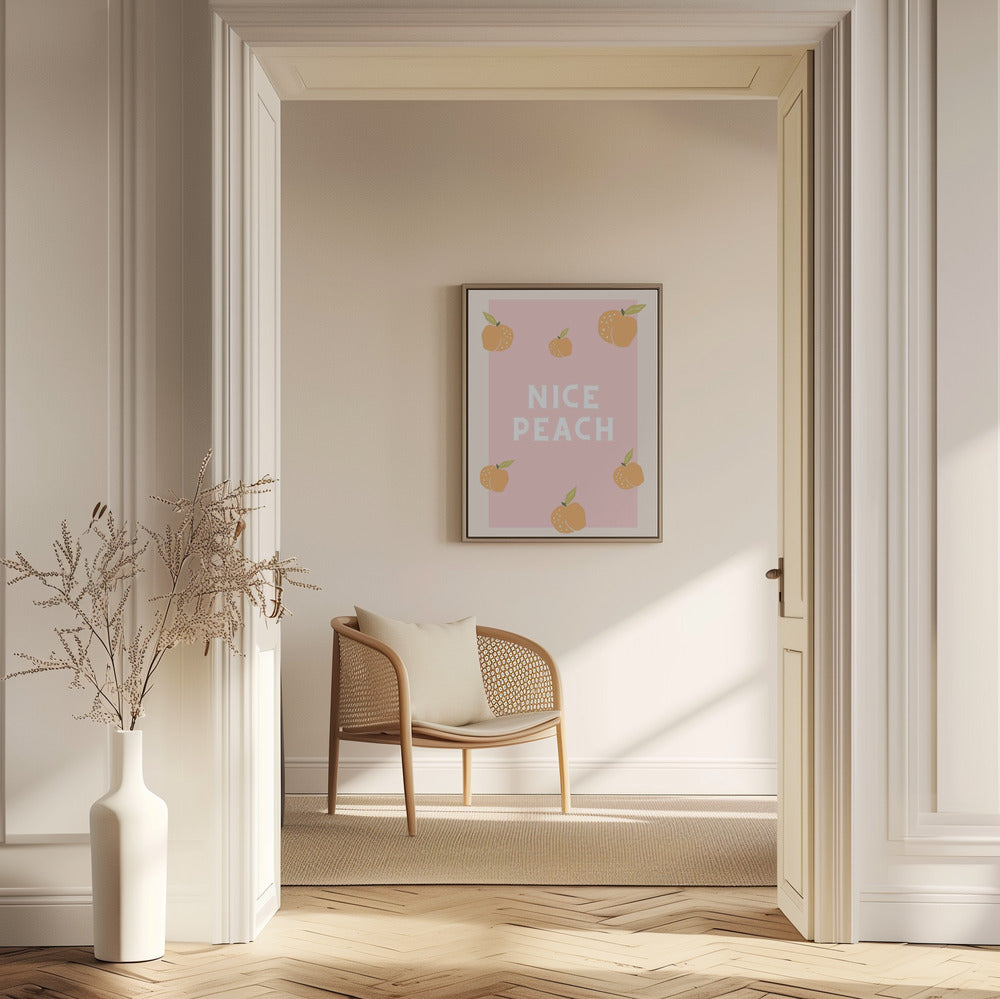 Nice Peach | Poster