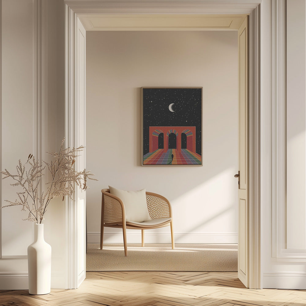Triumphal Arch in Space | Poster