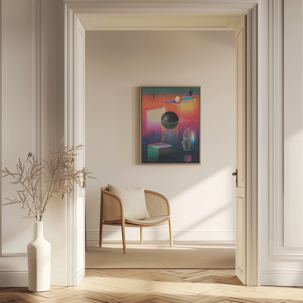 Mellan dimensioner | Poster