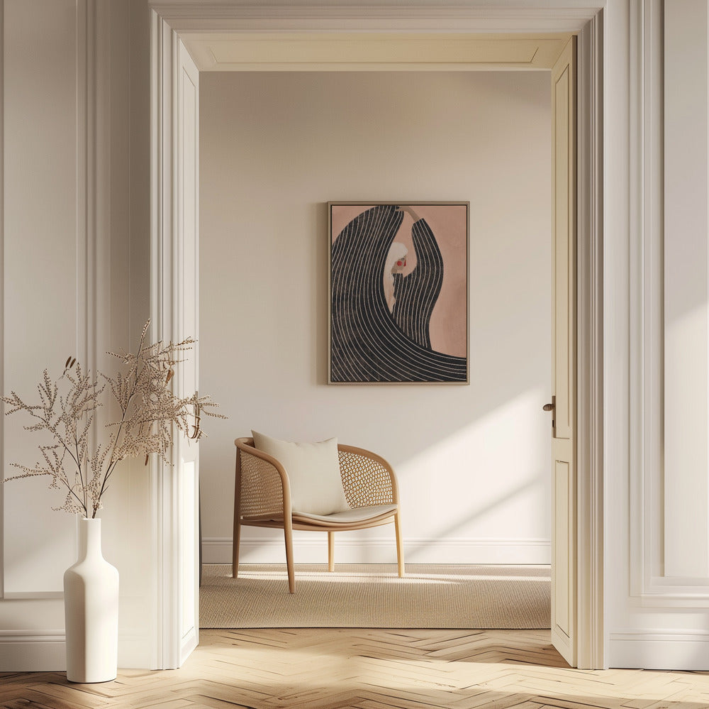 Kvinnan med den svarta klänningen | Poster