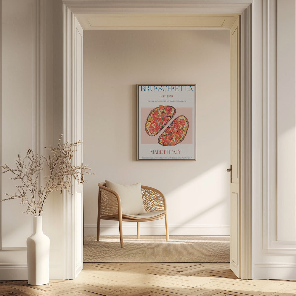 Flavorful Bruschetta | Poster