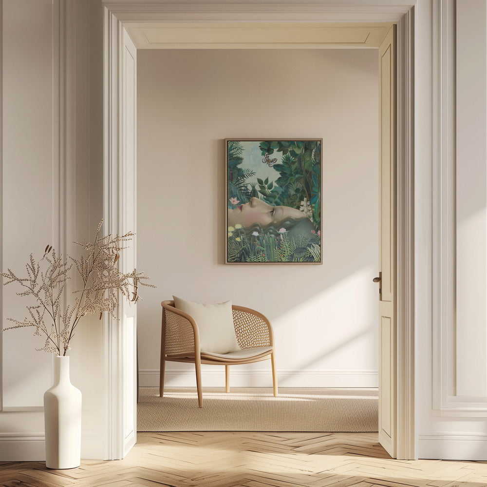 Giovanna i tropisk trädgård | Poster