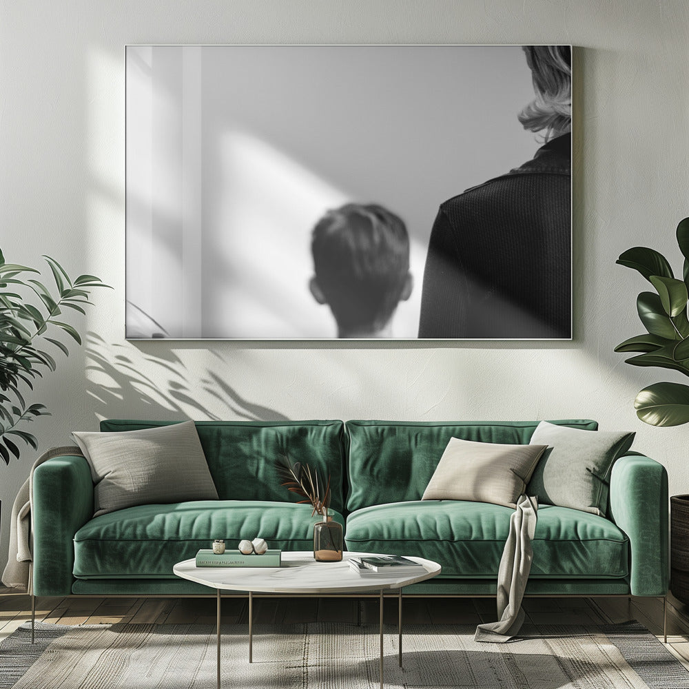 Mutter und Sohn. | Leinwand-Bilder