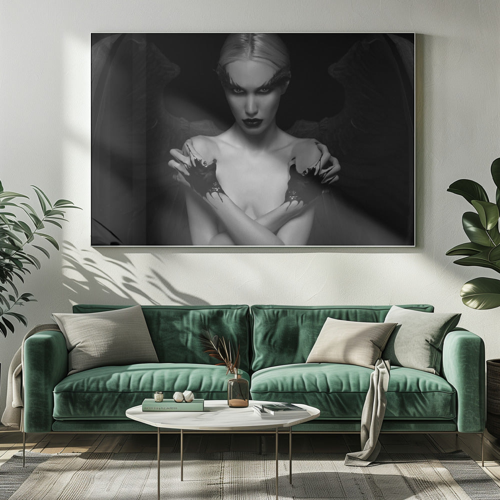 Ange noir | Tableaux sur Toile
