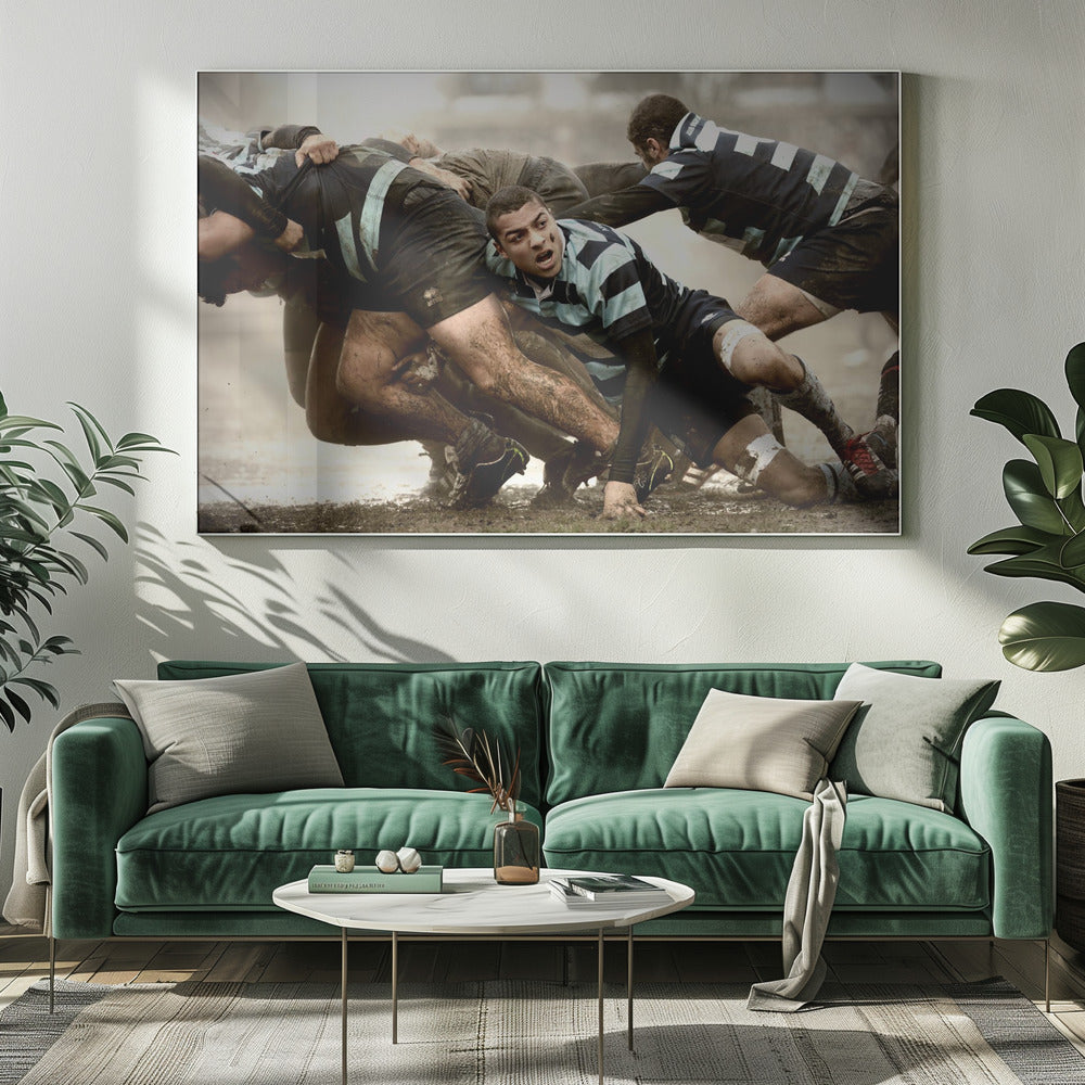 Vanhan tyylin rugby | Canvastaulut