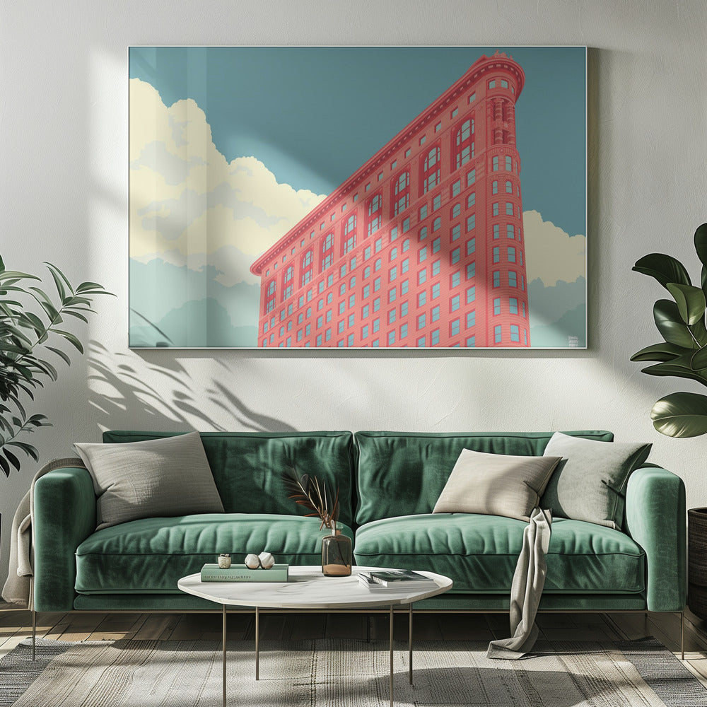 New York Flatiron-bygningen | Lerretsbilder