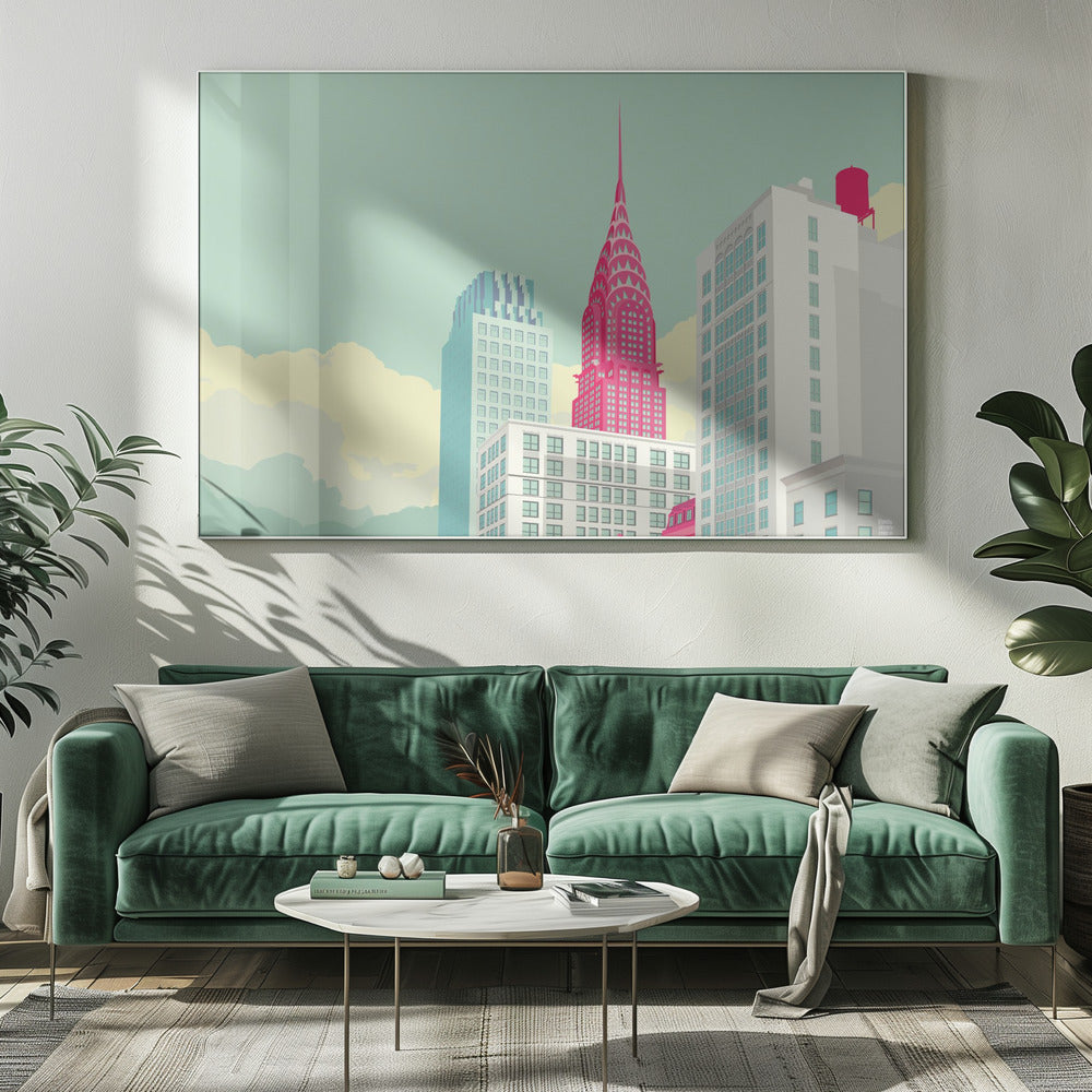 New York Park Avenue | Leinwand-Bilder