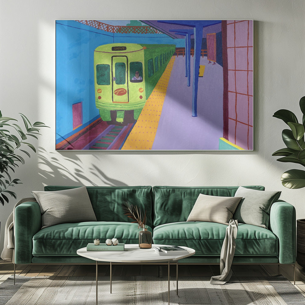 Zug nach Philly | Leinwand-Bilder