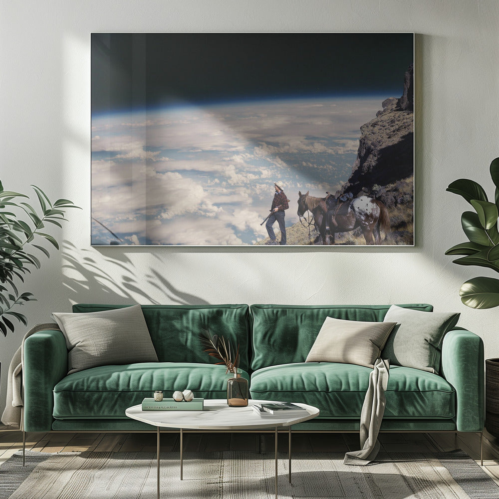 L'homme de la dernière frontière | Tableaux sur Toile
