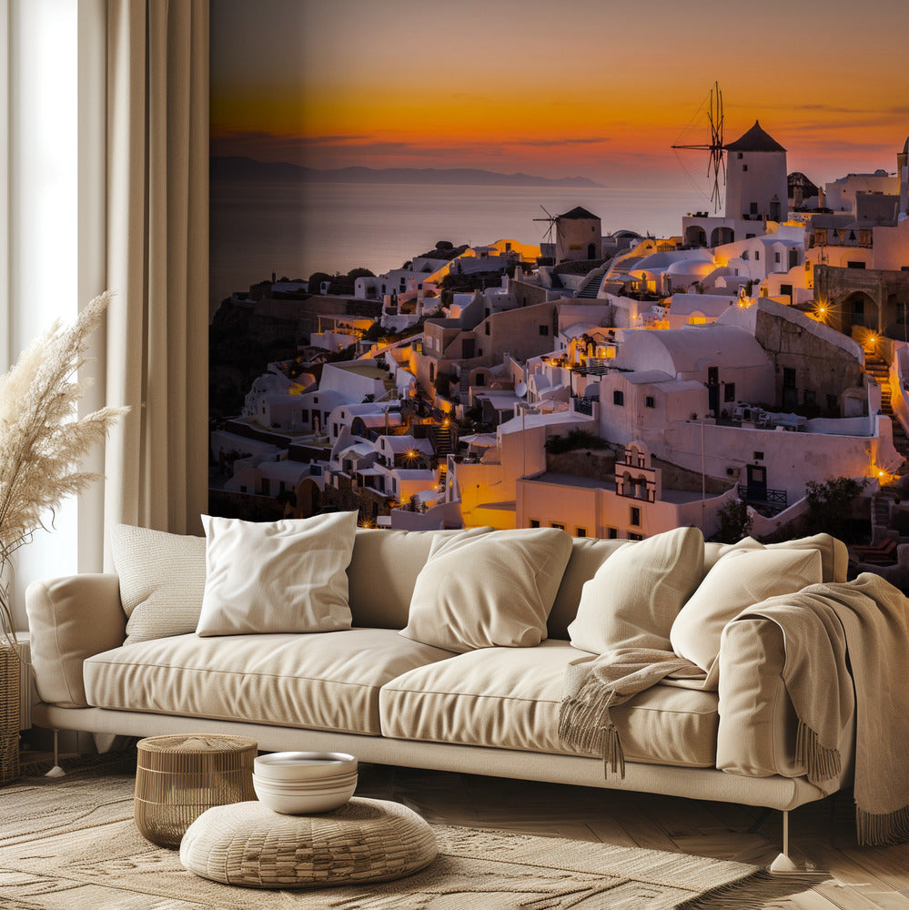 Calispera Santorini | Fototapet