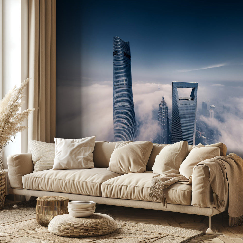 Torre di Shanghai | Carta da Parati Fotografica