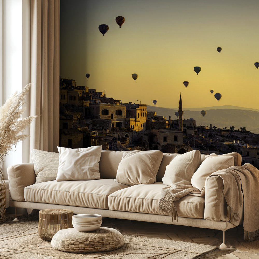 Alba sulla Cappadocia | Carta da Parati Fotografica