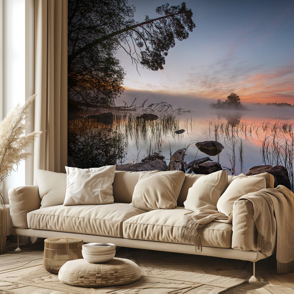 fridfull morgon | Fototapet