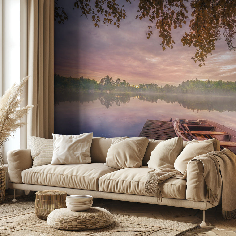Bunter See | Fototapeten