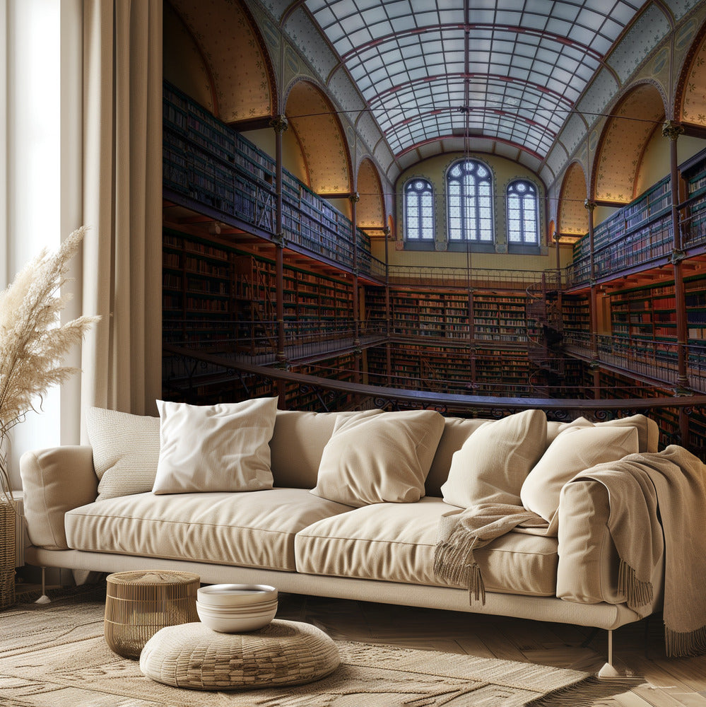 La biblioteca Cuypers | Papel Pintado Fotográfico